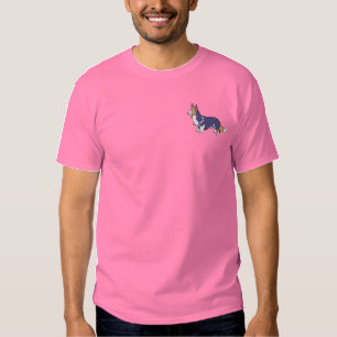 Cardigan Welsh Corgi Besticktes T-Shirt