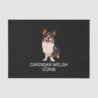 Cardigan Welsh Corgi Crazy Dog Lover Seidenpapier