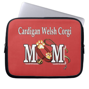 Cardigan Welsh Corgi Dog MAMA Laptopschutzhülle