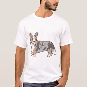 Cardigan welsh corgi dog � Süße Tier Art T-Shirt