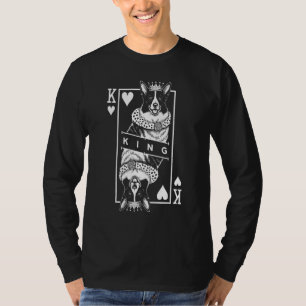 Cardigan Welsh Corgi König der Herzen Lustiger Hun T-Shirt