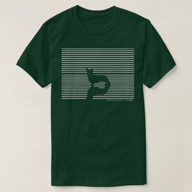 Cardigan Welsh Corgi Liebe  T-Shirt (Design vorne)