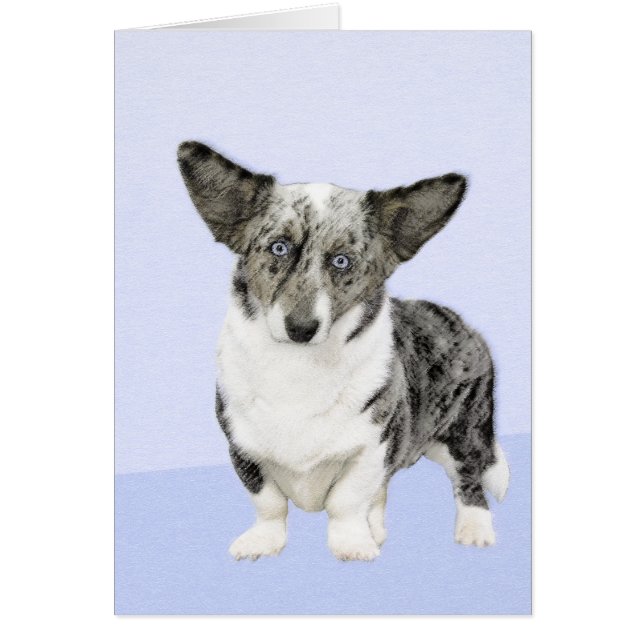 Cardigan Welsh Corgi Painting - Original Dog Art (Vorne)