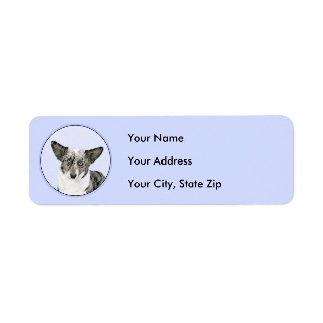 Cardigan Welsh Corgi Painting - Original Dog Art (Vorne)