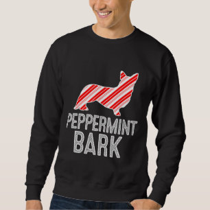 Cardigan Welsh Corgi Peppermint Bark Christmas Dog Sweatshirt