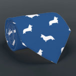 Cardigan Welsh Corgi Silhouetten Muster Krawatte<br><div class="desc">Diese originelle Corgi Muster Krawatte ist ein tolles Geschenk für Hundedads! Diese coole Krawatte ist in verschiedenen Farbvarianten erhältlich und macht eine Aussage für alle, die Cardigan Welsh Corgis Lieben. Ein phantastisches Geschenk für den Typ, der eine Krawatte für Geschäftsreisen oder für besondere Veranstaltungen wie z.B. Urlaubsprogramme, HUNDEZUCHTVERBAND-Hundeausstellungen und Hochzeiten...</div>