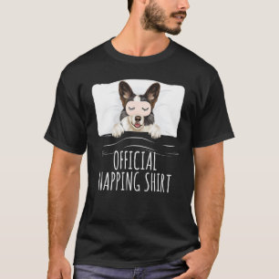 Cardigan Welsh Corgi Sleep Mask Offiziell Napping T-Shirt