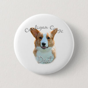 Cardigan Welsh Corgi Vater 2 Button