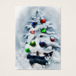 Cardigan Welsh Corgi Weihnachten