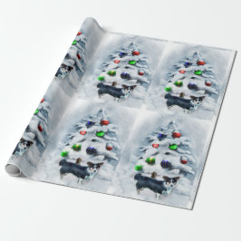 Cardigan Welsh Corgi Weihnachten Geschenkpapier