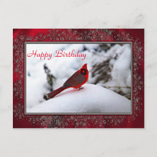Cardinal 6243 Frame Anniversaire Carte postale