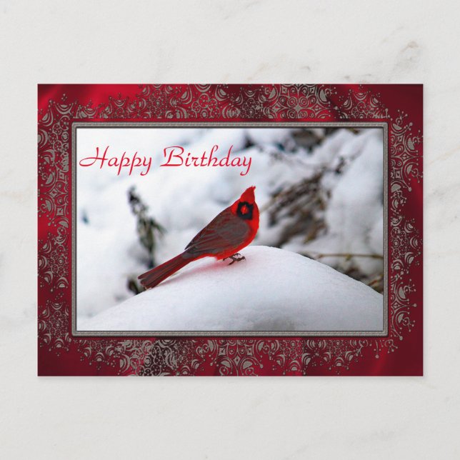 Cardinal 6243 Frame Anniversaire Carte postale (Devant)