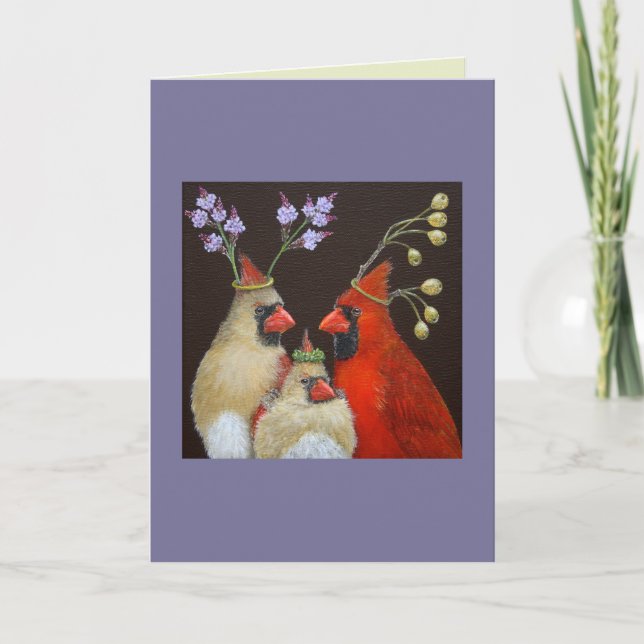 Cardinal Family carte portrait (Devant)