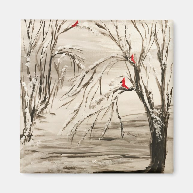 Cardinal Magnet (Devant)
