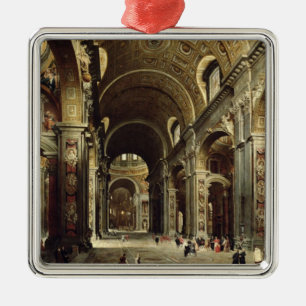 Cardinal Melchior de Polignac Silbernes Ornament