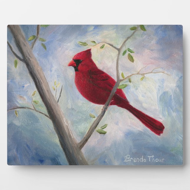 Cardinal Plaque Fotoplatte (Vorderseite)