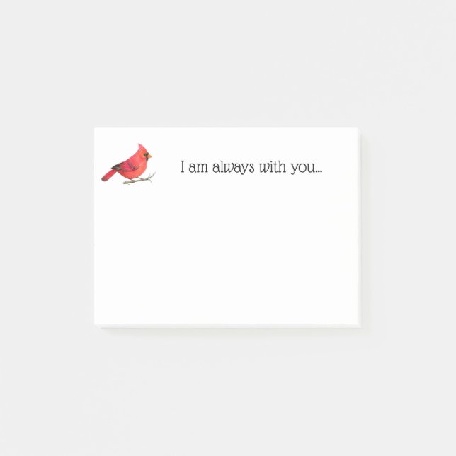 Cardinal Post-It (Devant)