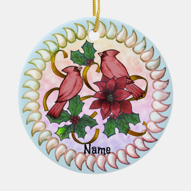 Cardinal Ribbons ornament (Vorne)