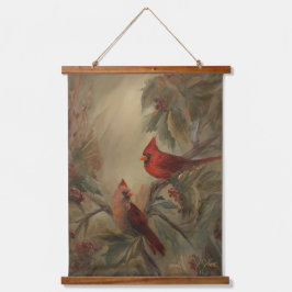 Cardinals "Attic Treasures" Wandteppich Mit Holzrahmen