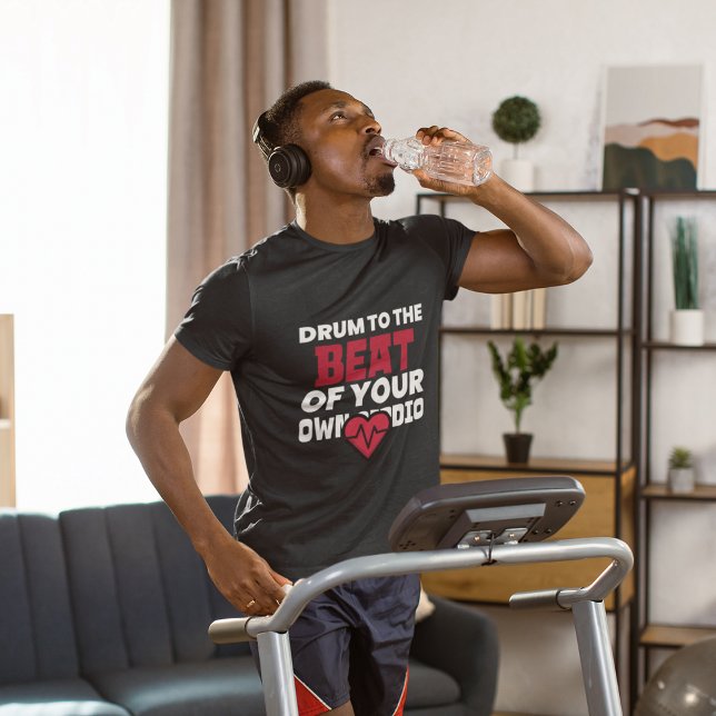 Cardio Drumming Gym Motivation T-Shirt (Von Creator hochgeladen)