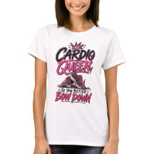 Cardio-Königin - Verneige dich Damen-Fitness