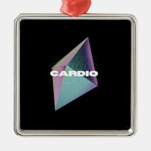Cardio Ornament Aus Metall