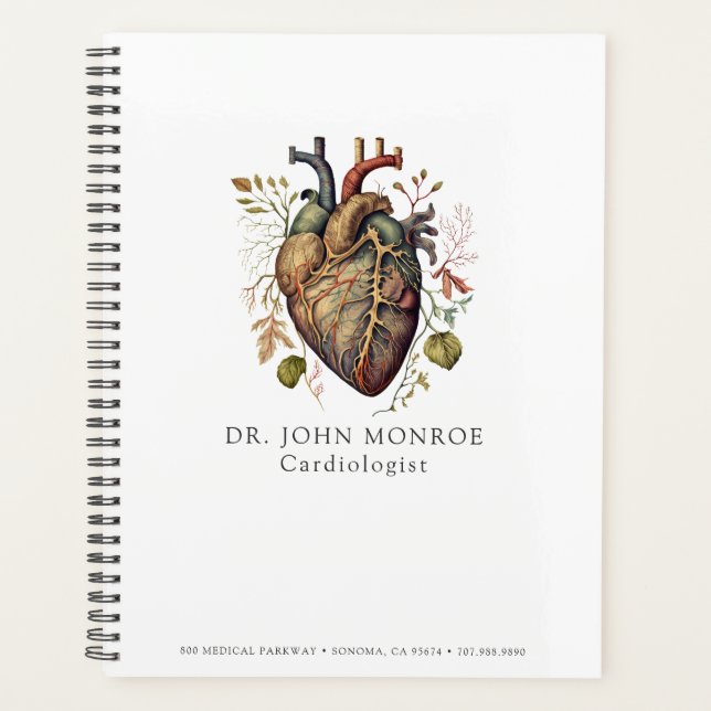Cardiologist Or Doctor Medical Planer (Vorderseite)