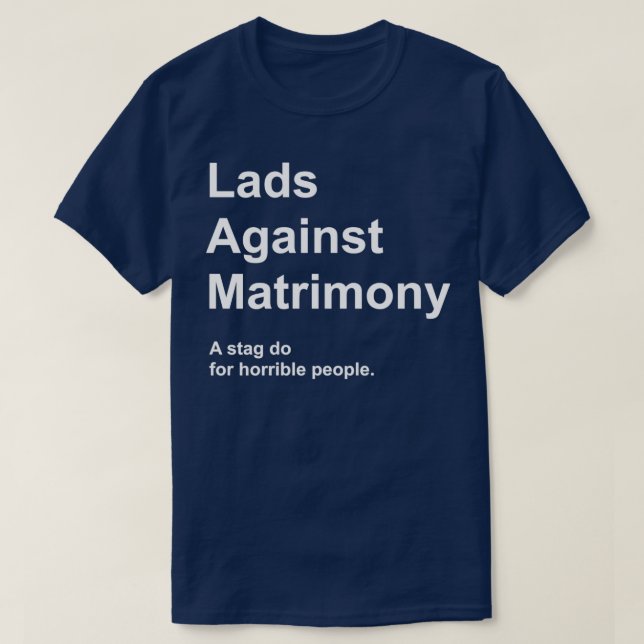 Cards Against Humanity Stag T-Shirt (Design vorne)