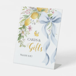 Cards & Gifts Main Squeeze Lemon Bridal Shower Sockelschild