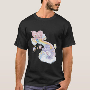 Care Bears Cheer & Share Regenbogen-Wasserfall T-Shirt