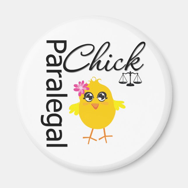 Career Chick Paralegal Magnet (Vorne)