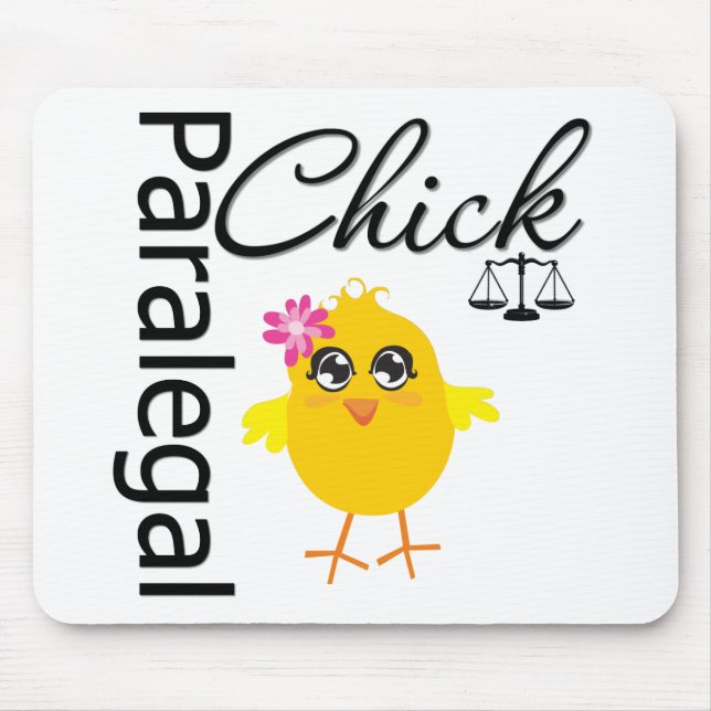 Career Chick Paralegal Mousepad (Vorne)