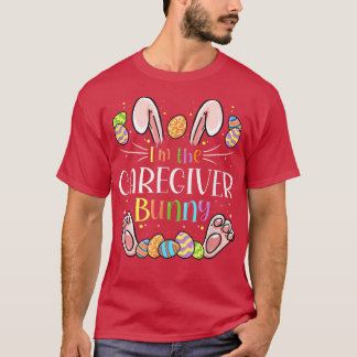 Caregiver Ostermatching Family Party Sonniges Gesi T-Shirt