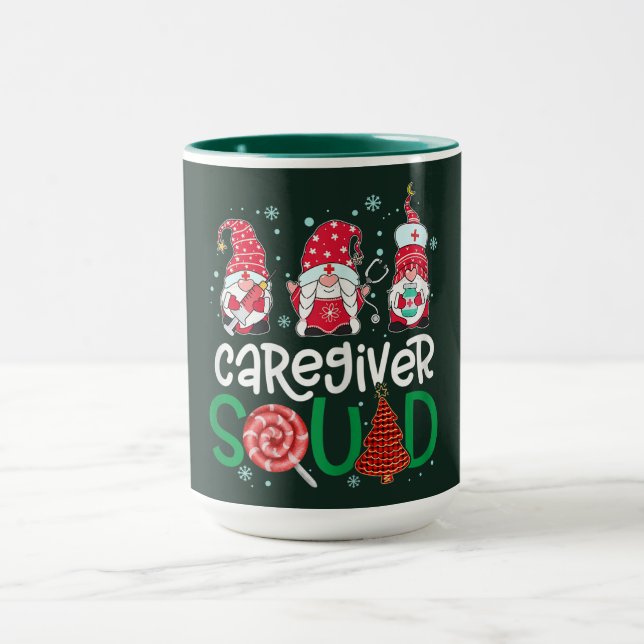 Caregiver Squad Weihnachten Tasse (Zentrum)
