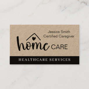 Caregiver Zuhause Help Company Visitenkarte