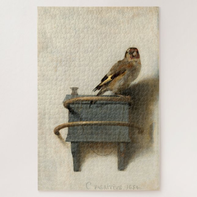 Carel Fabritius Die Goldfinch Vintage Vogelkunst (Vertikal)
