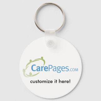 CarePages.com Benutzerdefinierter Schlüsselanhänge Schlüsselanhänger