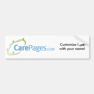 CarePages.com-Gewohnheits-Autoaufkleber Autoaufkleber