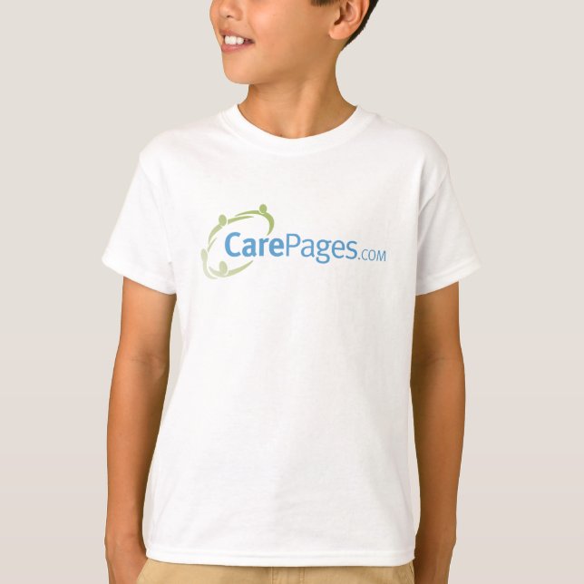 CarePages.com T - Shirt für das Logo von Kid (Vorderseite)