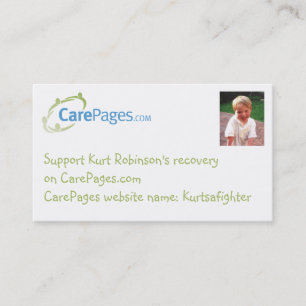 CarePages kundenspezifische Geschäft-groß Karten