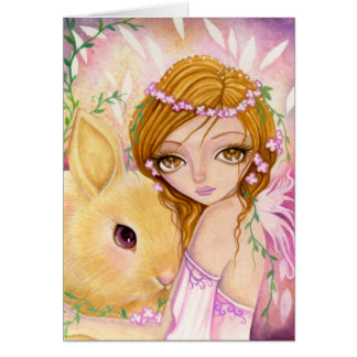 Caresse tendre - carte vierge