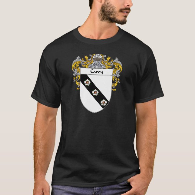 Carey Wappen (überzogen) T-Shirt (Vorderseite)