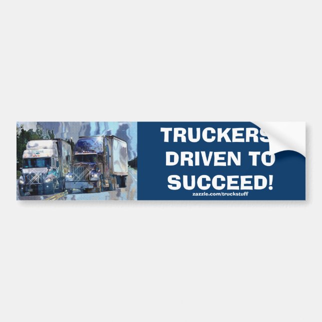 CARGO TRUCK BIG RIG TRUCKERS Autoaufkleber (Vorne)