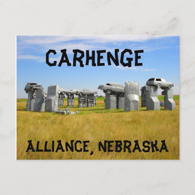 Carhenge Postkarte (Vorderseite)