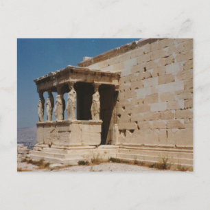 Cariatides - Athen Postkarte