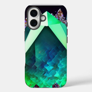 Caribbean Abstrakt Emerald Crystal Blue Waters iPhone 16 Hülle