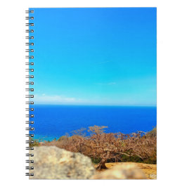 Caribbean Azure Bliss - Ruled-Notebook Notizblock