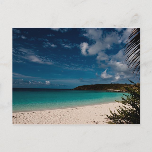 Caribbean Beach 01 Postkarte (Vorderseite)