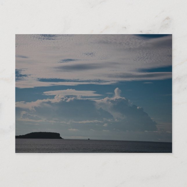 Caribbean Beach 03 Postkarte (Vorderseite)