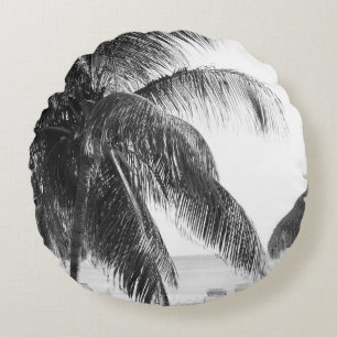 Caribbean Beach Bliss 10 #art #nature Rundes Kissen